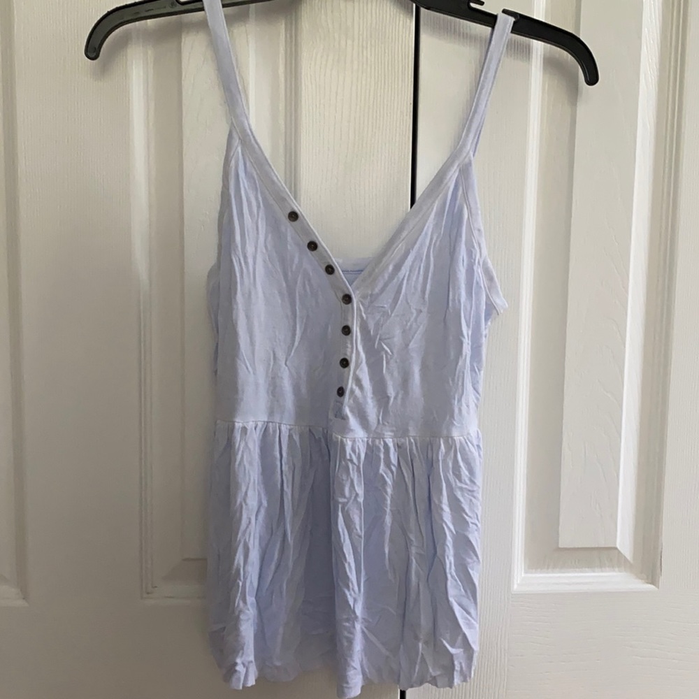 Baby blue summer tank